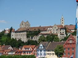 Fortress on the top of the Meersburg