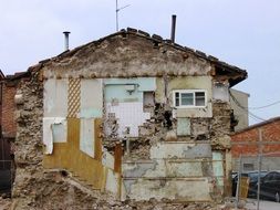 dilapidated house for demolition