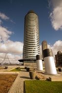 building in rotterdam port