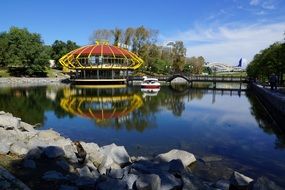 little pond in the park