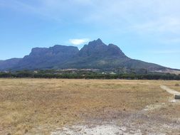 picturesque mountain in south africa