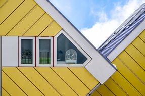 cubic house in Rotterdam, Netherlands