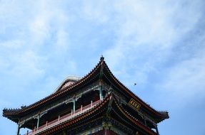 roof of a building in China