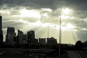 night scene in Ð¡algary