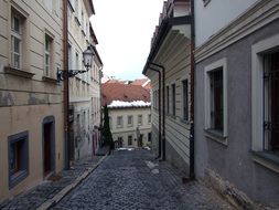 old street in Bratislava