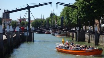 extraordinarily beautiful cruise boat