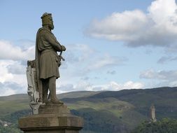 robert bruce statue, scotland