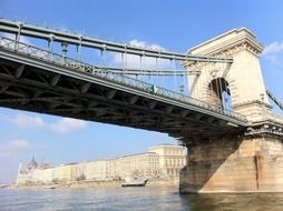 bridge with the arch in budapest