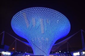 blue funnel exposition in Shanghai