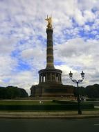 a pillar of the Berlin landmark, Siegessaule
