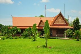Traditional house in Asia