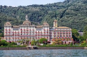 Regina Palace Hotel on watrside, Italy, Stresa