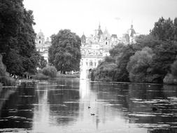 hide pak , london monochrome photo