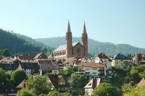 village in the valley of the river murg