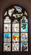 church glass window