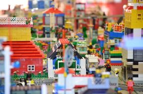 city of lego blocks