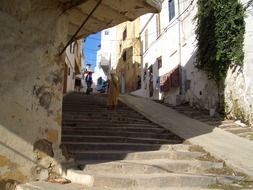 street architecture in morocco