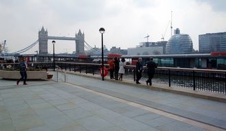 Tower bridge in London