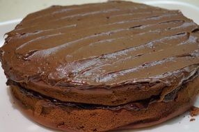 Chocolate homemade cake