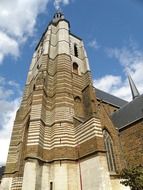 tower of the Church of Our Lady in Aarschot, Netherlands