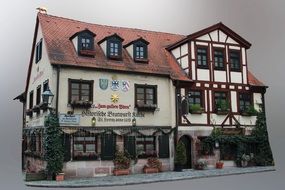 clipart of nuremberg house from middle ages