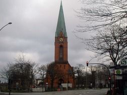 church in small town