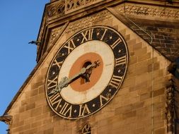 church clock tower