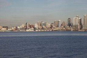 Seattle on the horizon