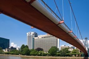 design of Bridge in Frankfurt am Main, Germany