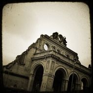 Photo of historical anhalter railway station in Berlin