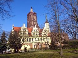 historic town hall, Poland, gubin
