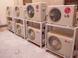 Air conditioners in the building