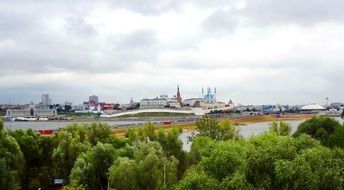 urban view in tatarstan