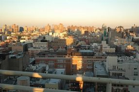 view over Manhattan, New York