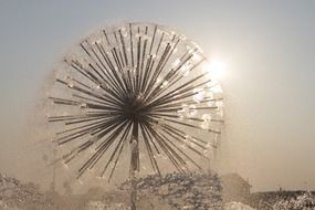 fountain as an attraction