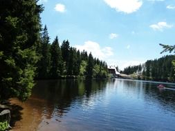 lake in the black forest in Germany