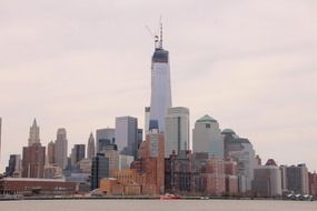 panorama of New York City, America