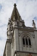 gothic church tower in Munster