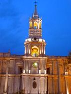 arequipa cathedral in peru