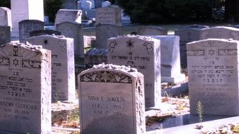 unusual stone tombstones