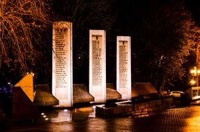 night monument