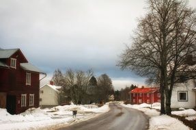 street in sweden village