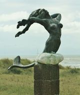 statue of a mermaid
