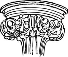 pillar gothic drawing