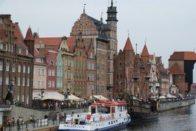 landscape of pier Poland