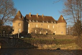 castle on the hill on a sunny day