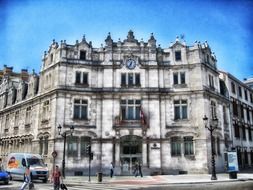 historic building in the center of Burgos