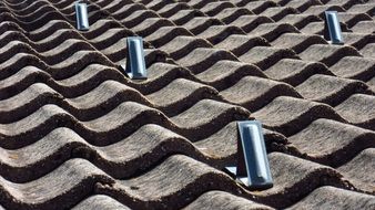 Shingles on the roof