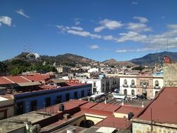colonial houses in Oaxaca