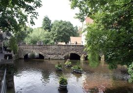 stone bridge in the old town